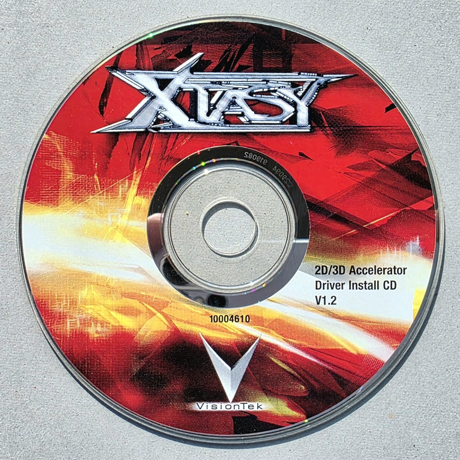 VisionTek 2D/3D Accelerator Driver Install CD - V1.2 10004610