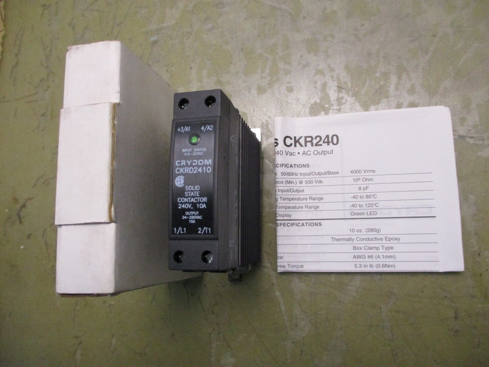Crydom CKRD2410 Solid State Relay [4*D-23.5]