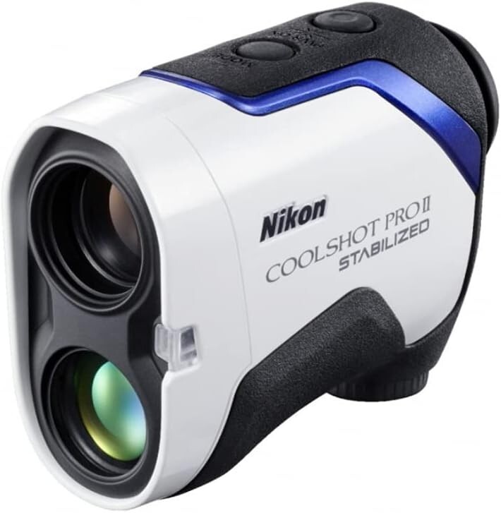 Nikon Coolshot Pro II Stabilized Golf Laser Rangefinder W/ Slope ID 16758 F/S