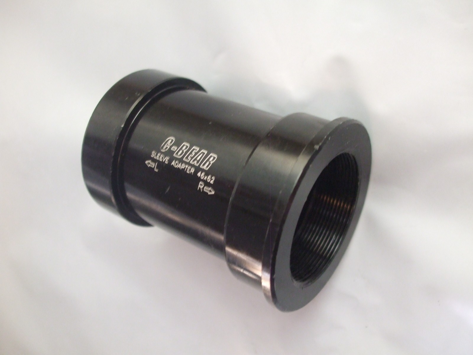 C-Bear Bottom-Bracket Sleeve Adapter, 46x62, PF30 to Threaded