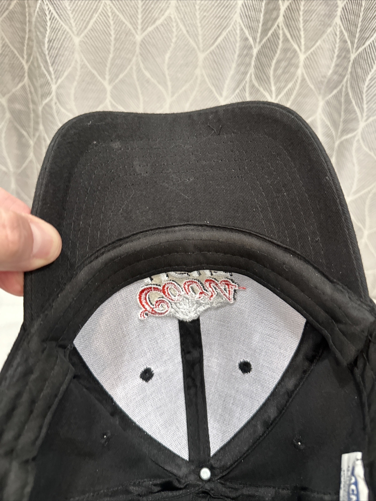 Coors Light Hook and Loop Strap Black Hat