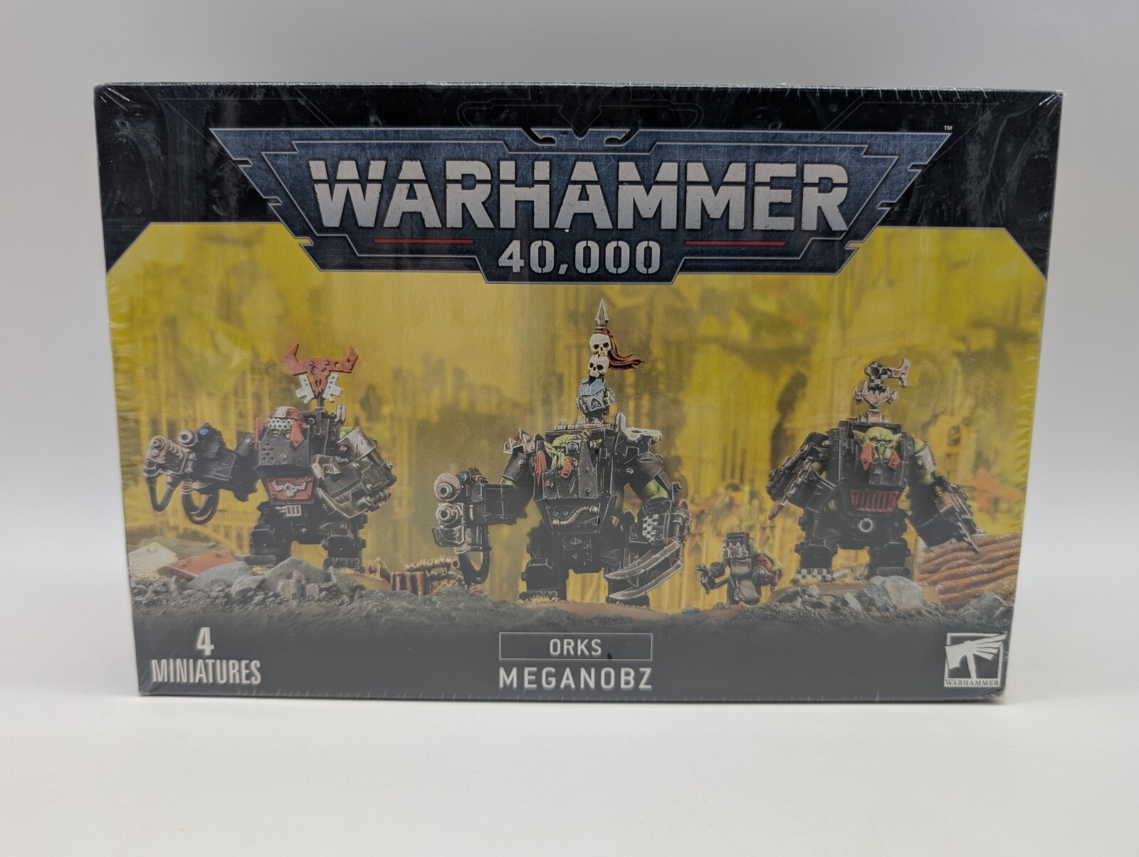Warhammer 40k Orks: Meganobz Miniatures Brand New Factory Sealed Games Workshop