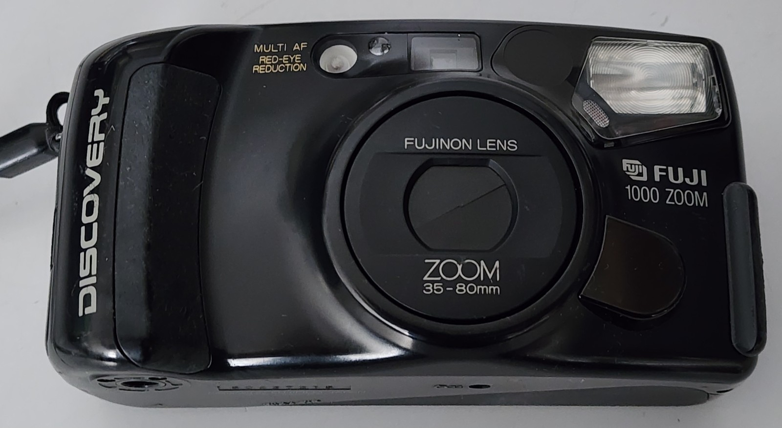 Fuji Discovery 1000 Zoom Panorama Point Shoot Film Camera W/Manual NOT Tested