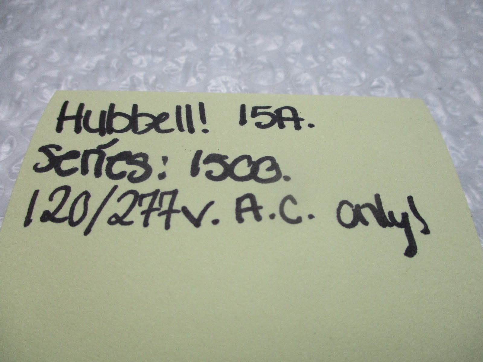 HUBBELL 1500 SWITCH NSNP