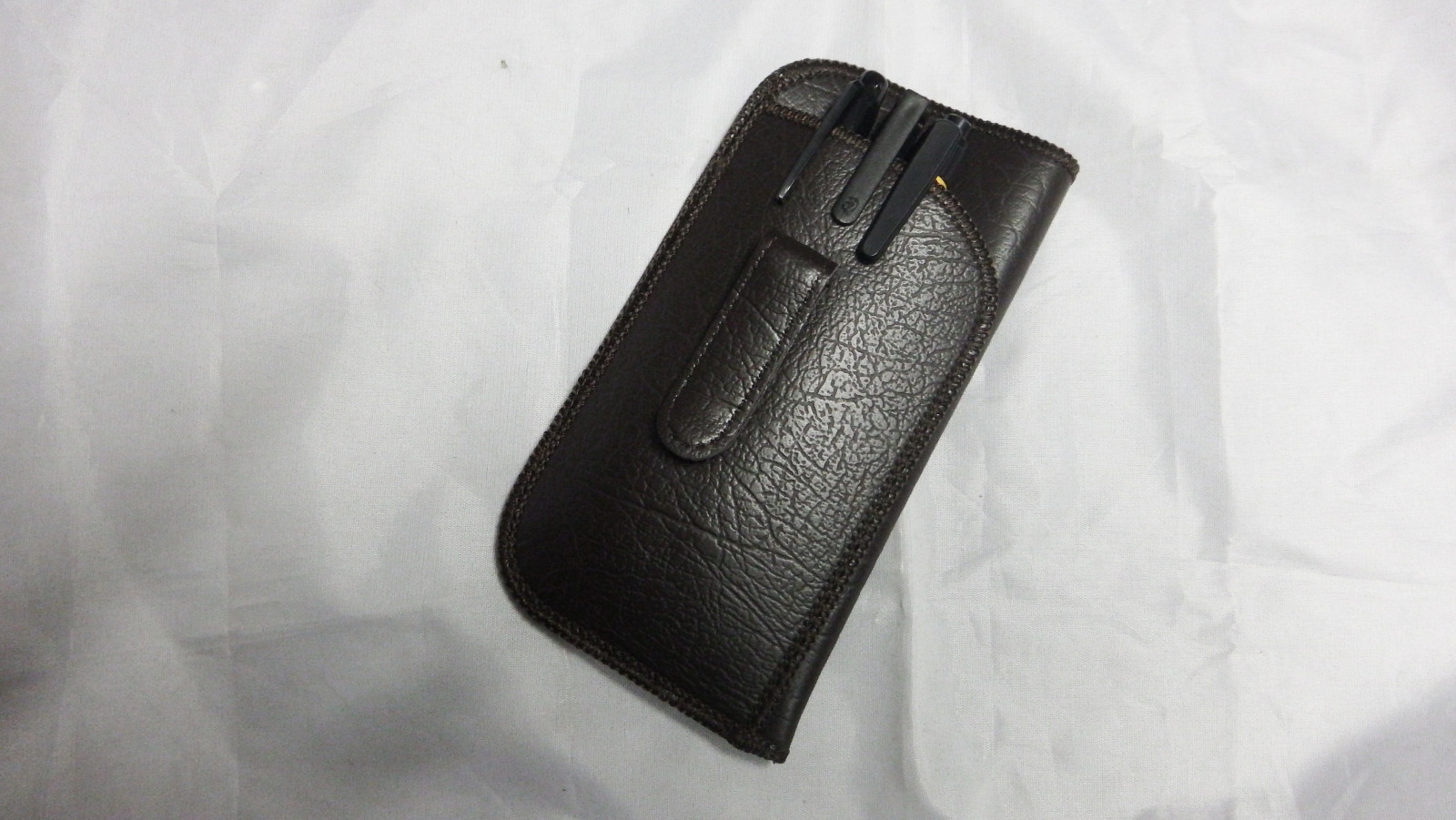 Mens Eyeglass Case With Pouch For Pens Pencils  soft inside linning non scratch