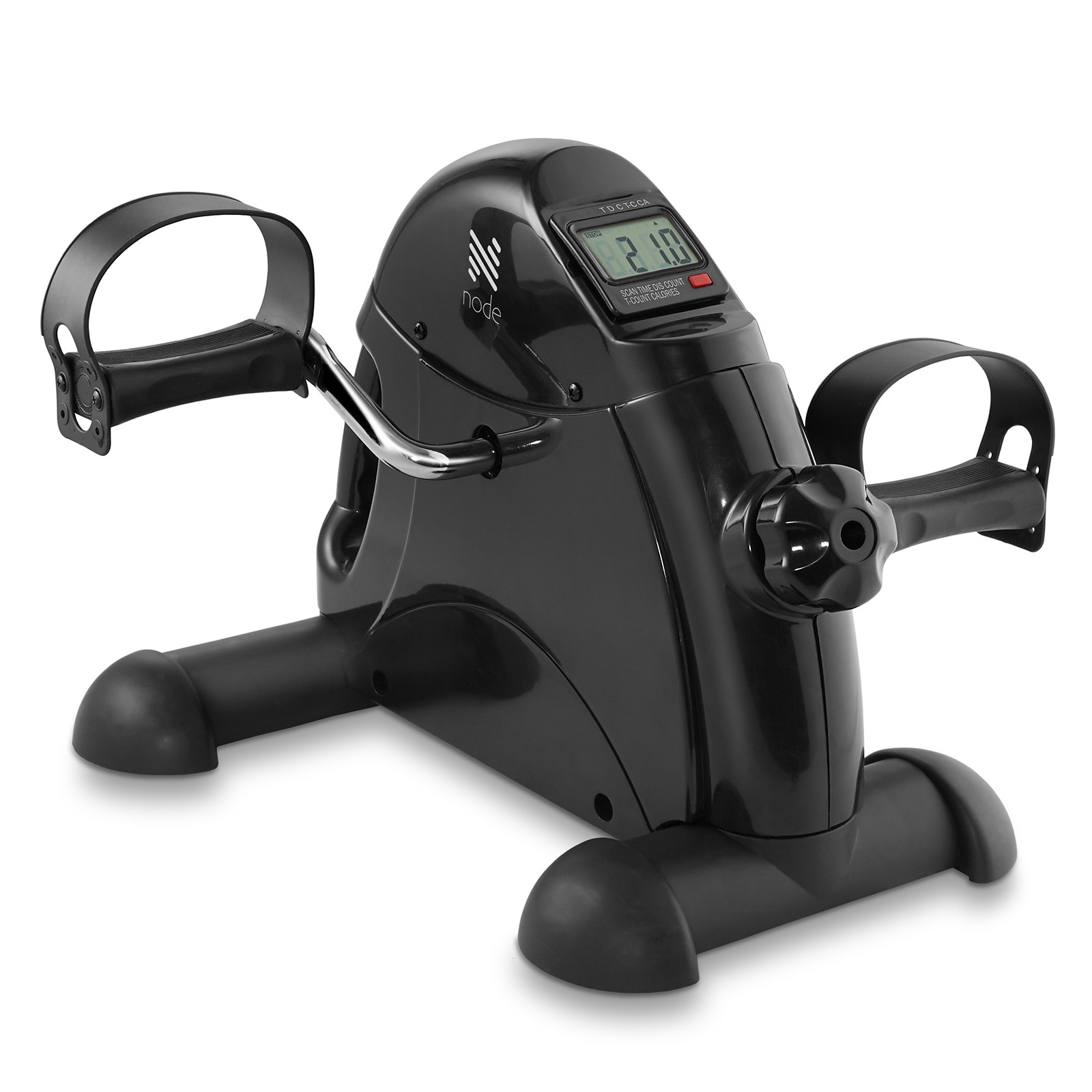 Under Desk Stationary Exercise Bike  - Portable Arm Leg Foot Pedal Exerciser