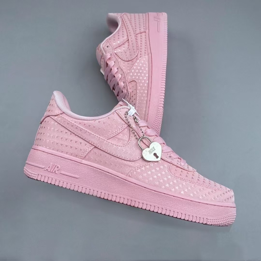 Nike Air Force 1 "Valentine’s Day" Pink Women's size