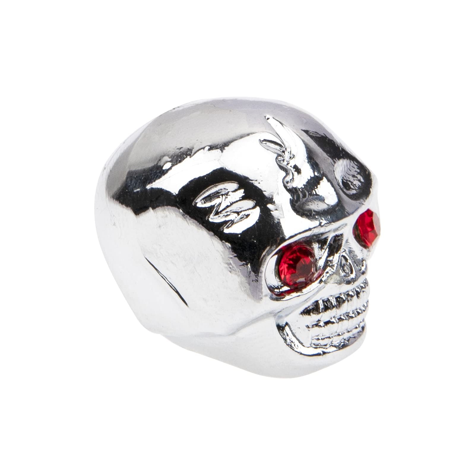 4Pcs Electric Guitar Tone Knobs - Skull Head Knobs Compatible with Electric G...
