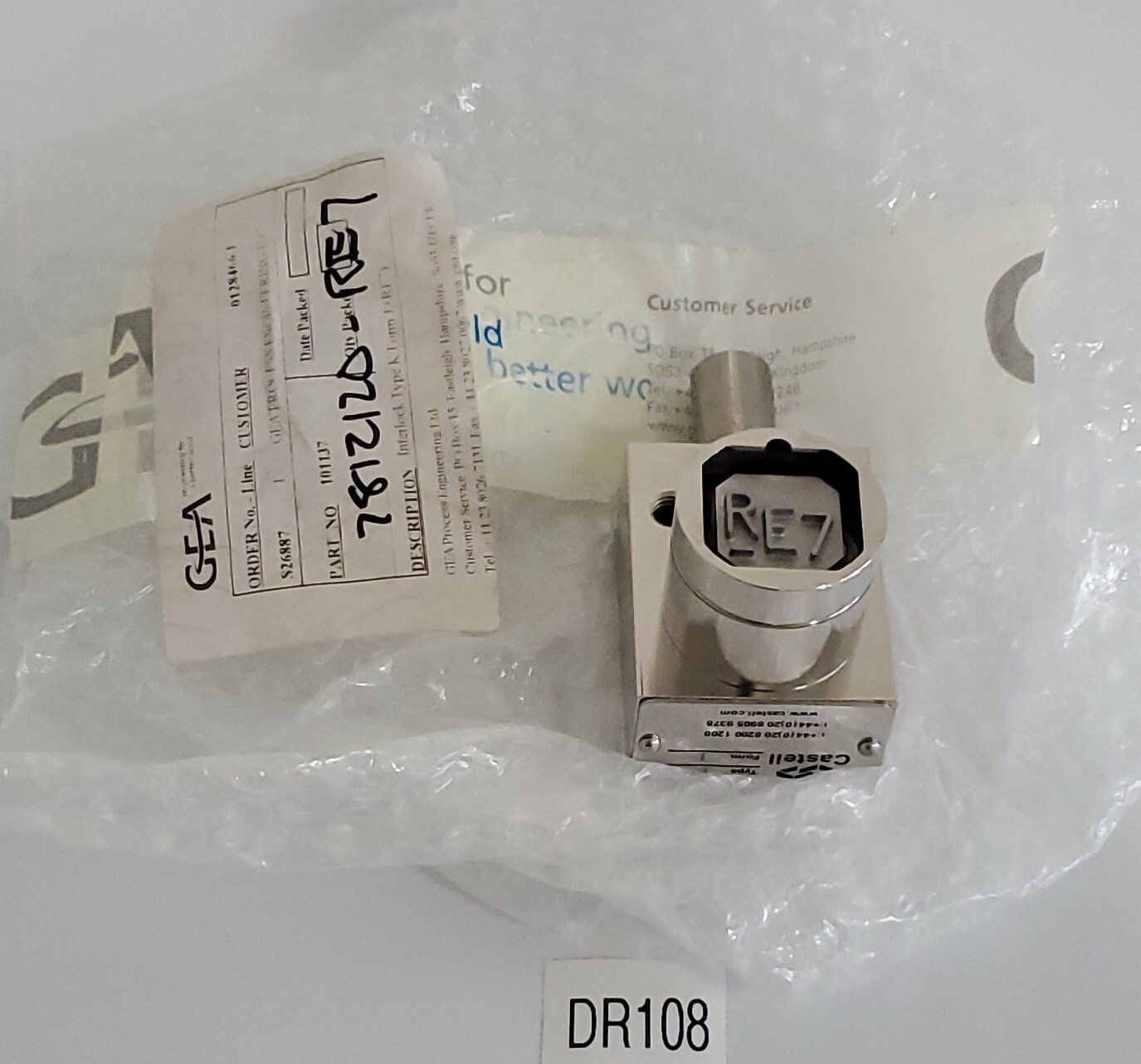 *NEW* Castell Type K Form 1 RE7 Interlock + Warranty!
