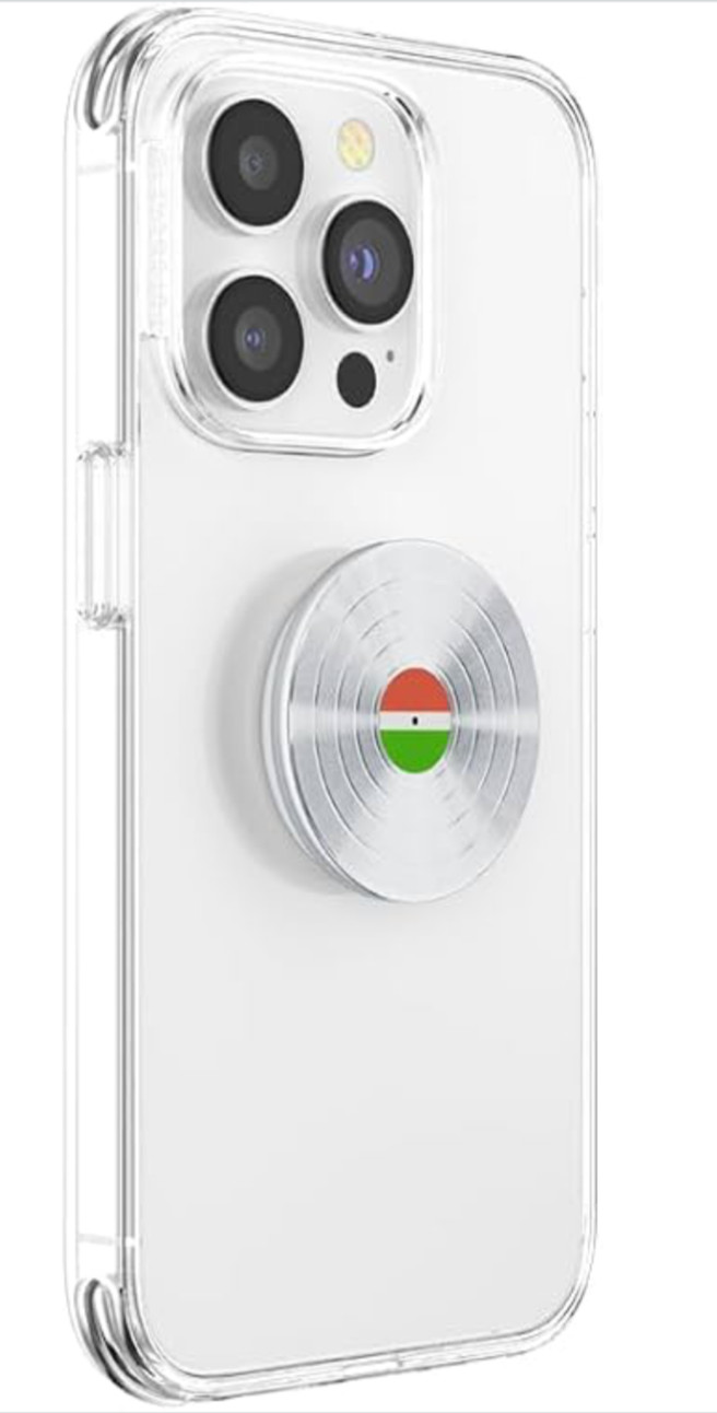 Popsockets Backspin Metal Vinyl Record Grip Holder PopSocket Holder Pop Socket