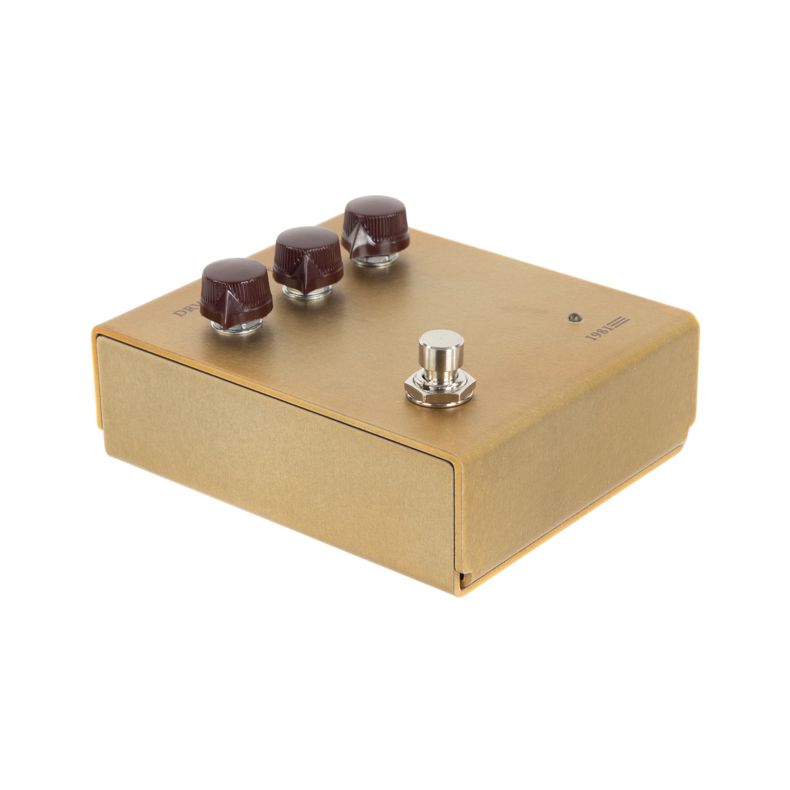 1981 Inventions Professional DRV Overdrive Pedal - Gold