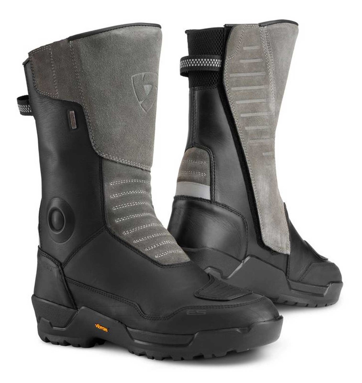 Harley-Davidson Mens Gravel Outdry Leather Riding Boots Black 98153-21VM