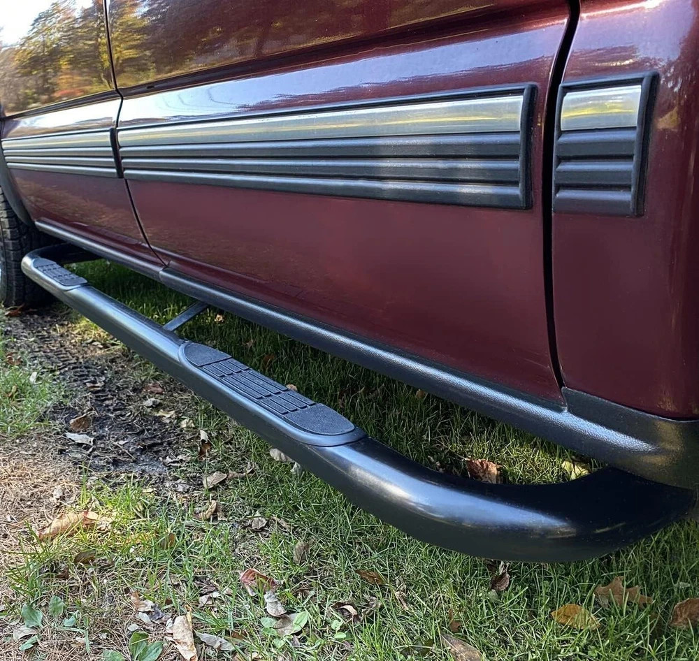 Rocker Panel Guard Crew Cab Compatible 1999 2000 2001-2006 GMC Sierra Silverado