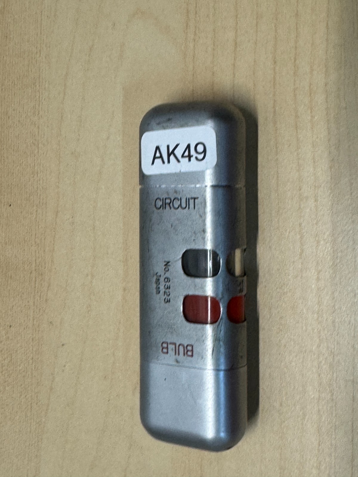 Vintage Canon Flash Tester For Flash No 6323 Japan Untested (AK49)