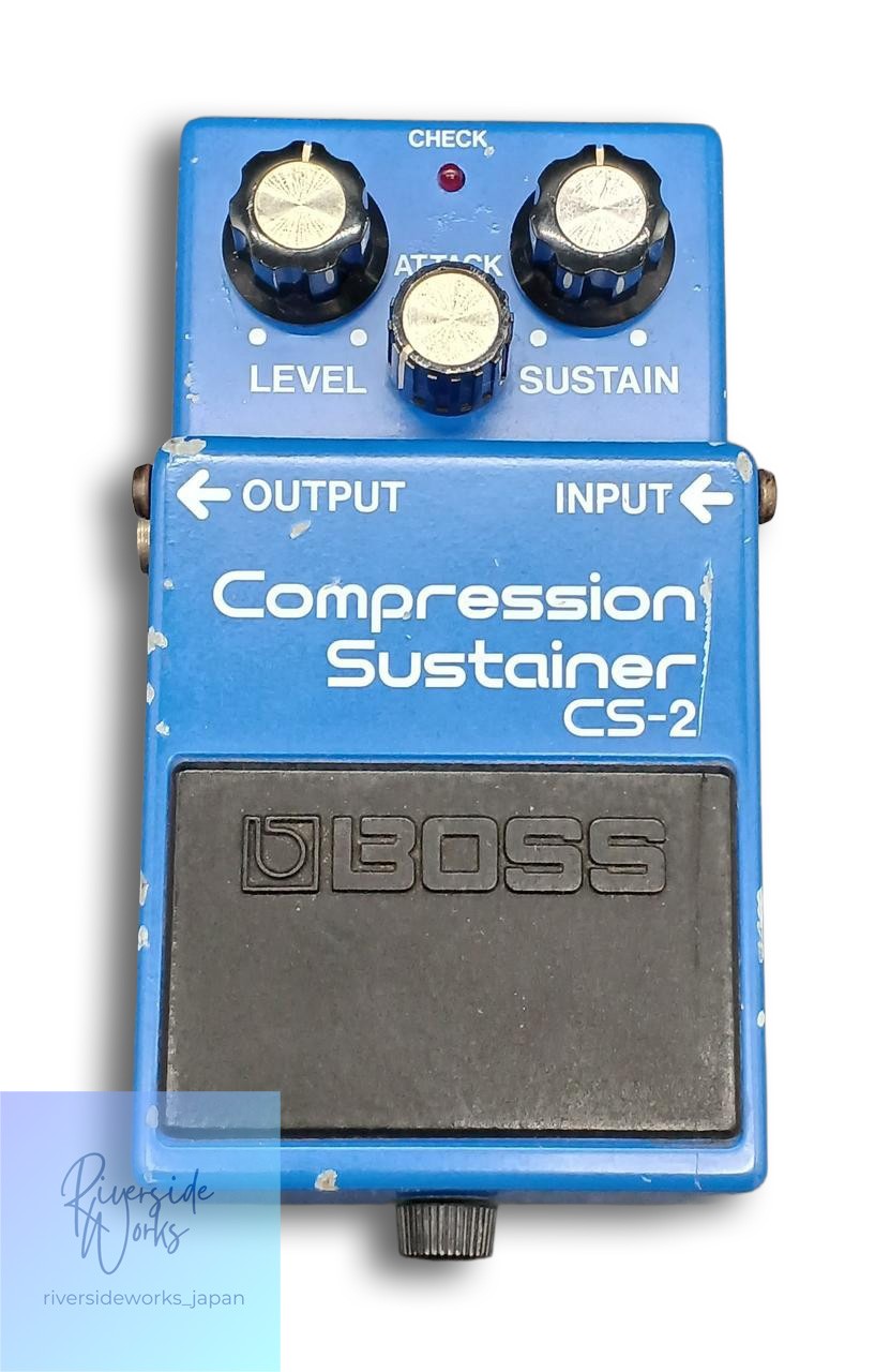 BOSS CS-2 Compression Sustainer Pedal - Guitar Effects JP