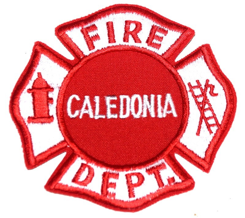 CALEDONIA – FIRE DEPT - WISCONSIN WI Fire Patch EMS Rescue Public Safety 3.5”