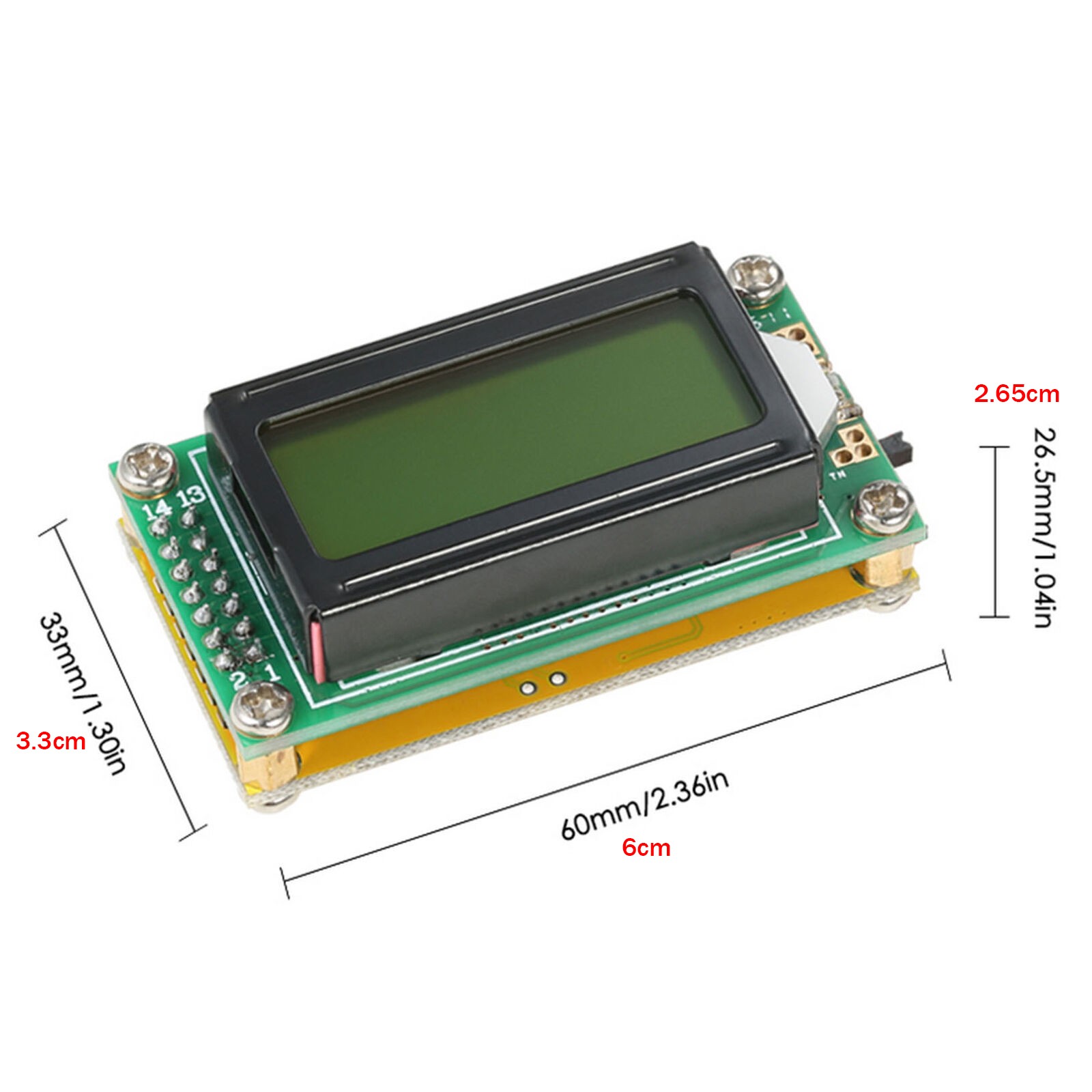 DIY High Accuracy 1~500MHz Frequency Counter Tester LCD Measurement F/ Ham Radio