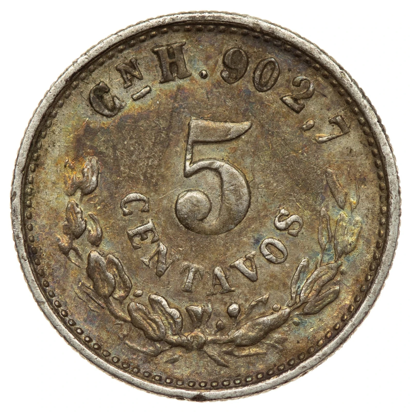 Mexico - 5 Centavos 1904 - Silver