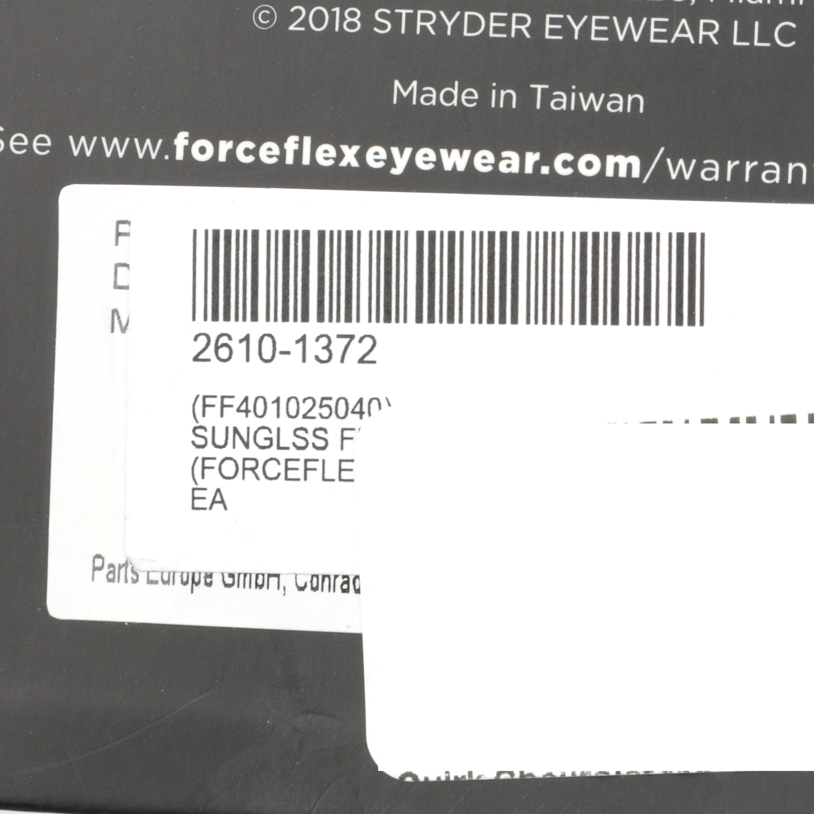 Forceflex FF4 Black/Blue Sunglasses