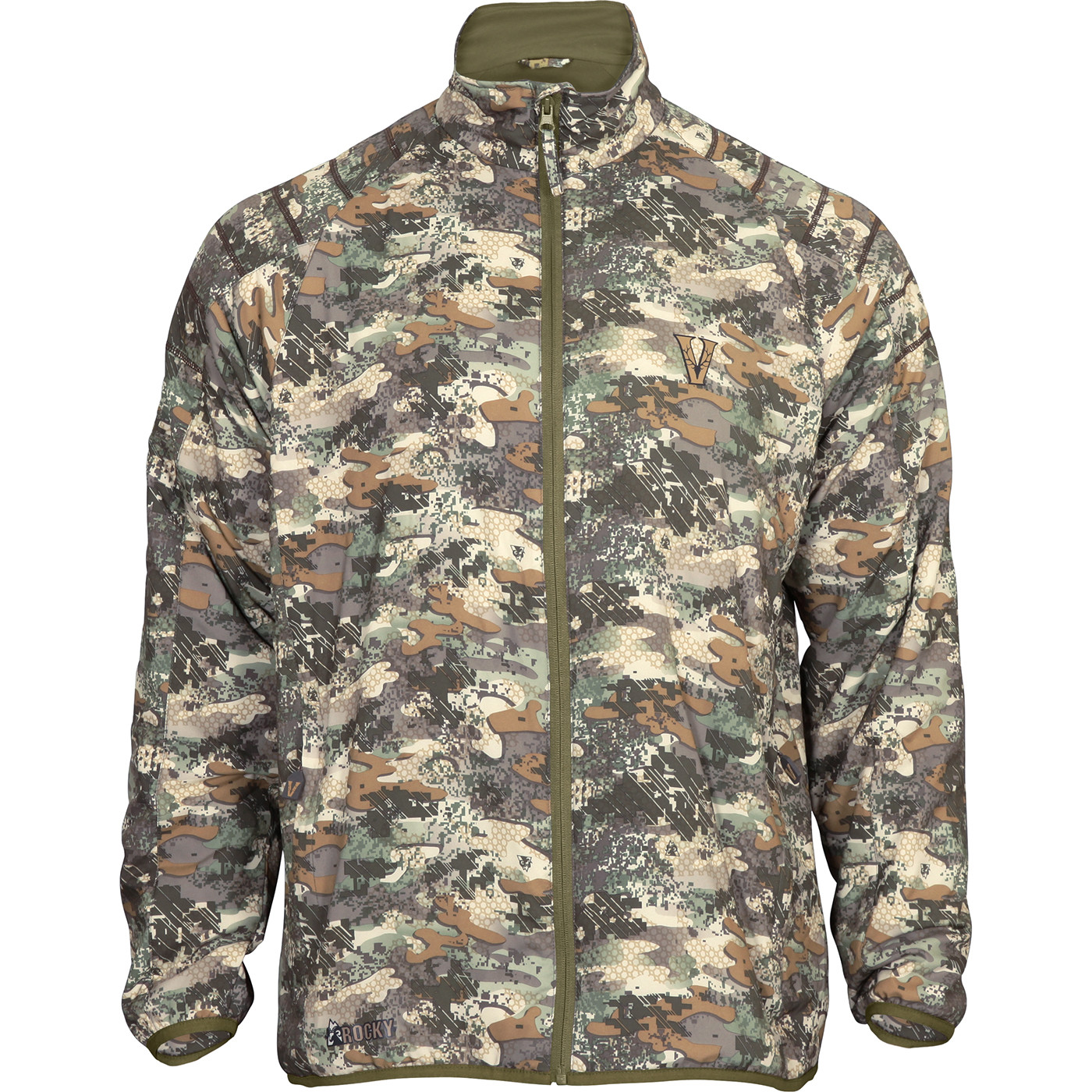 Rocky Men's Venator 60G Insulated Stretch Camo Hunting Jacket W/ Scent IQ Large