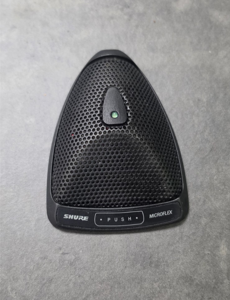 High Grade Shure MX393/O Microflex Omnidirectional Boundary Microphone