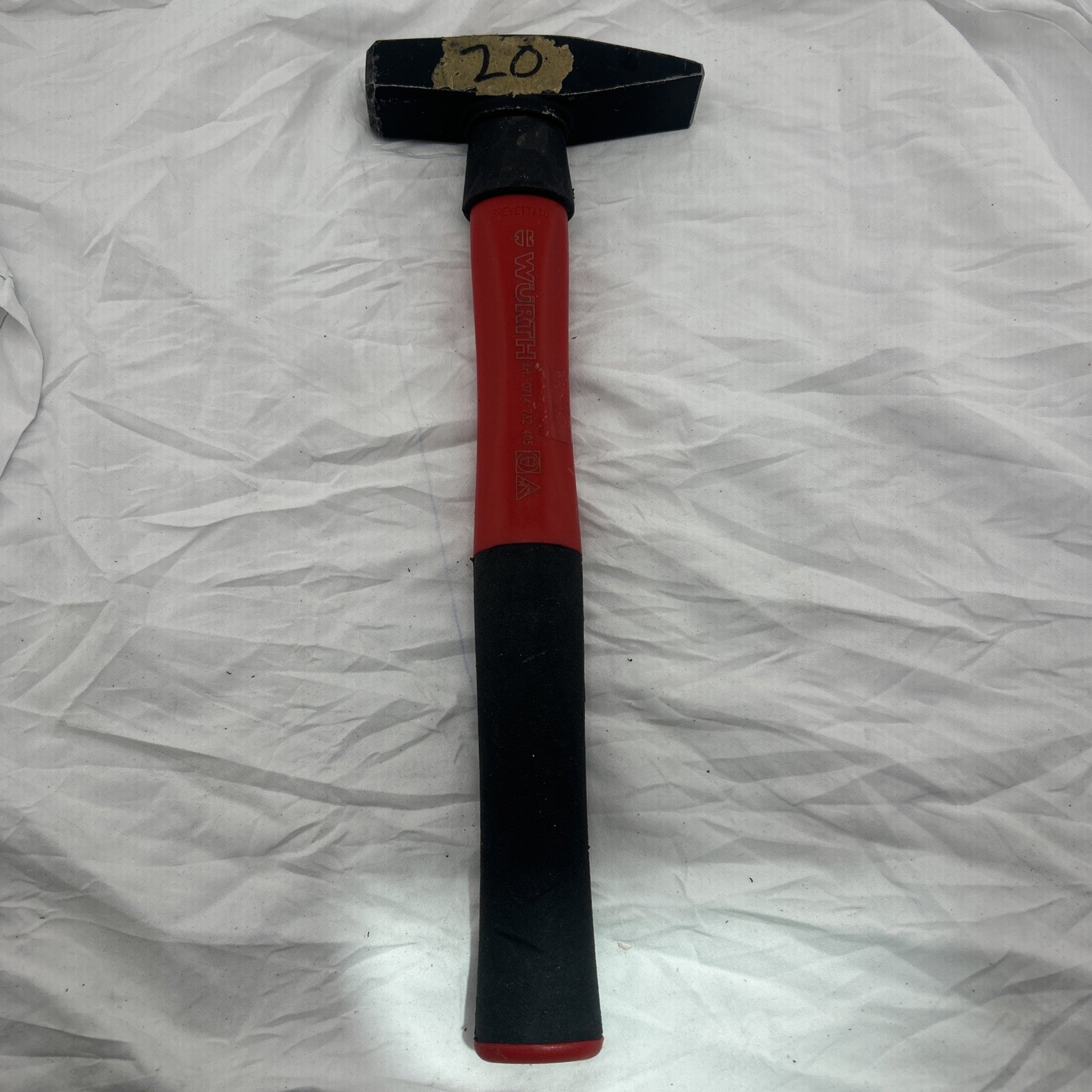 Wurth MACHINIST'S HAMMER WITH PLASTIC HANDLE 0714732405