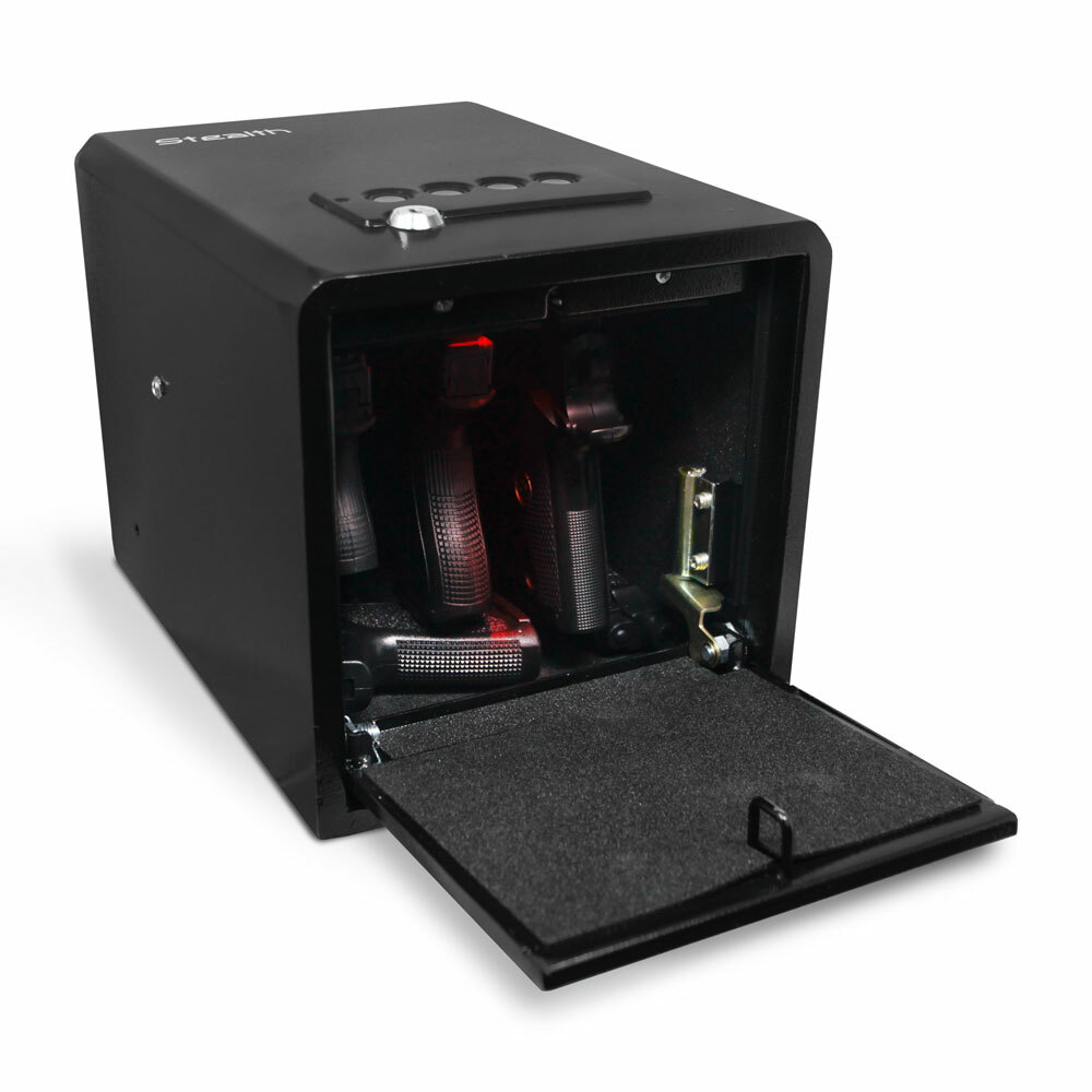 Stealth Handgun Hanger Safe Quick Access Electronic Pistol Security Gun Box