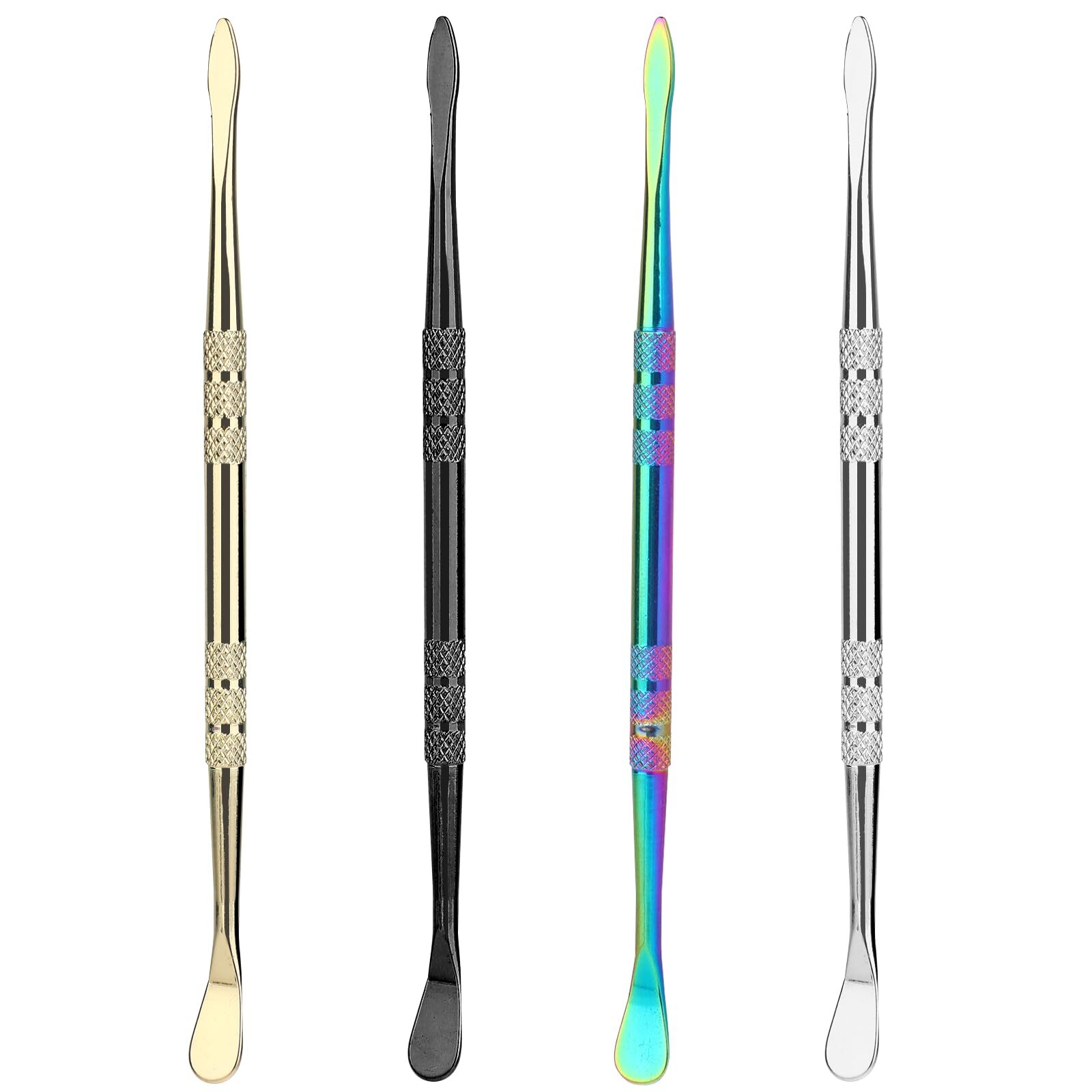 4PCS Wax Tools, Stainless Steel Wax Tool Carving Tool Kit, Double-Headed