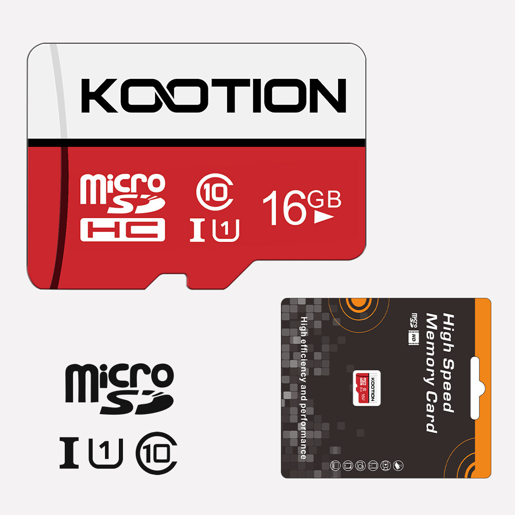 16/32GB Micro SD TF Card SDHC Class 10 U1 Flash Memory Cards For Phone Camera