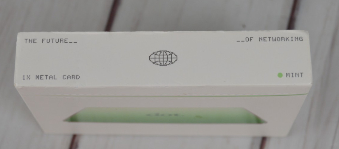 Dot. Card Dot Smart Business Networking Digital Card Mint Green NEW SEALED