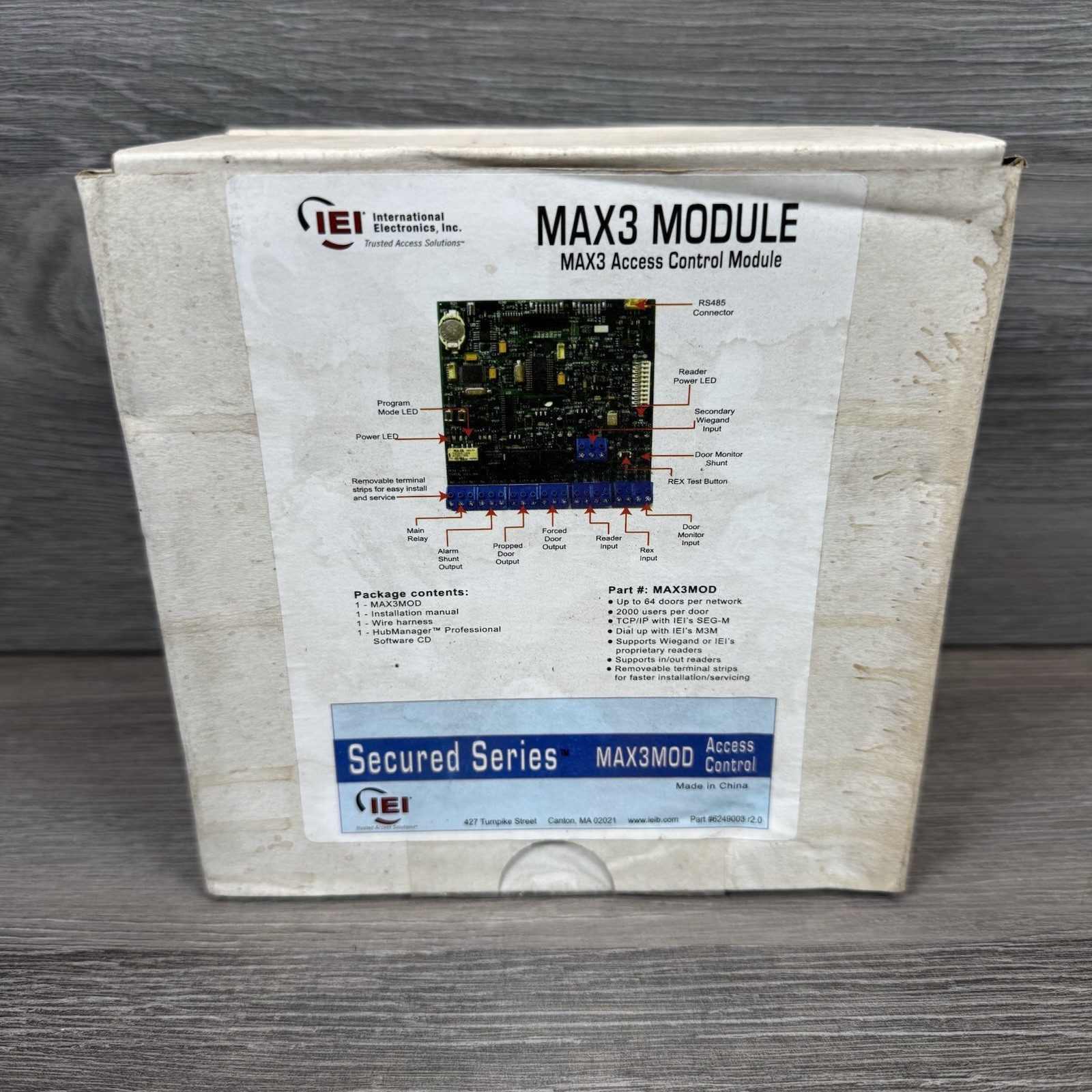 IEI Max 3 Access Control Module MAX3MOD
