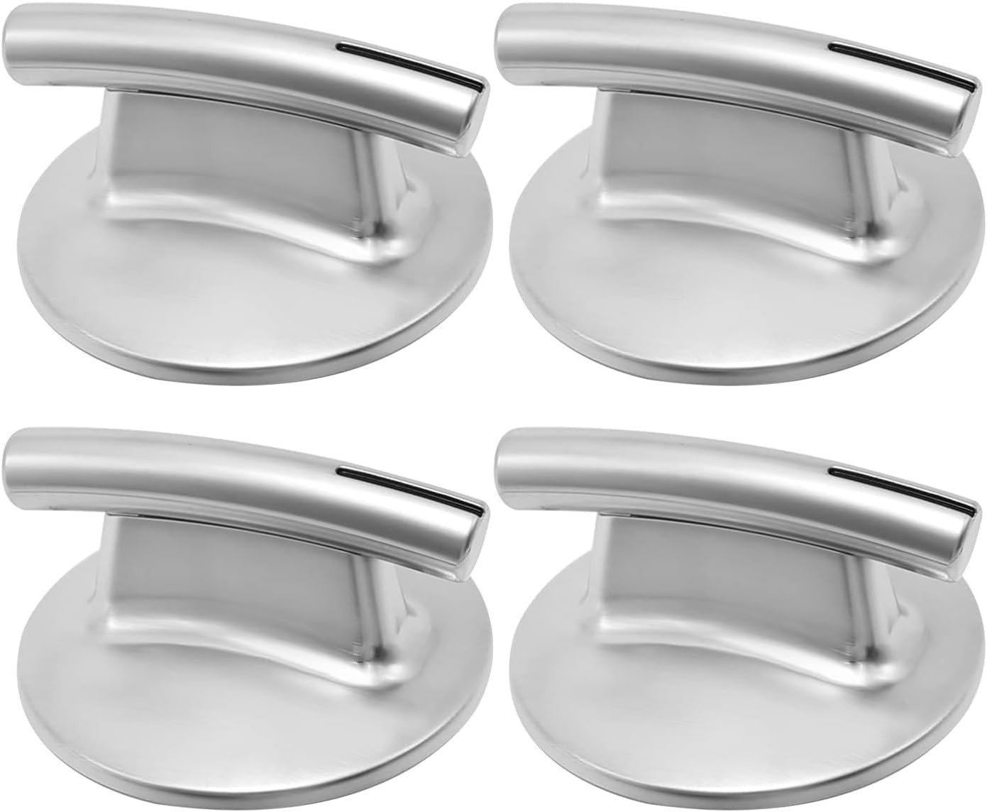 4-Pack 74010839 Cooktop Burner Knob Replacement for Whirlpool Jenn-Air Stove/Ran