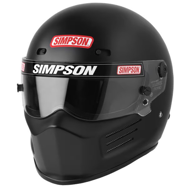 Simpson Racing 7210051 SA2020 Super Bandit Racing Helmet Adult XXL White