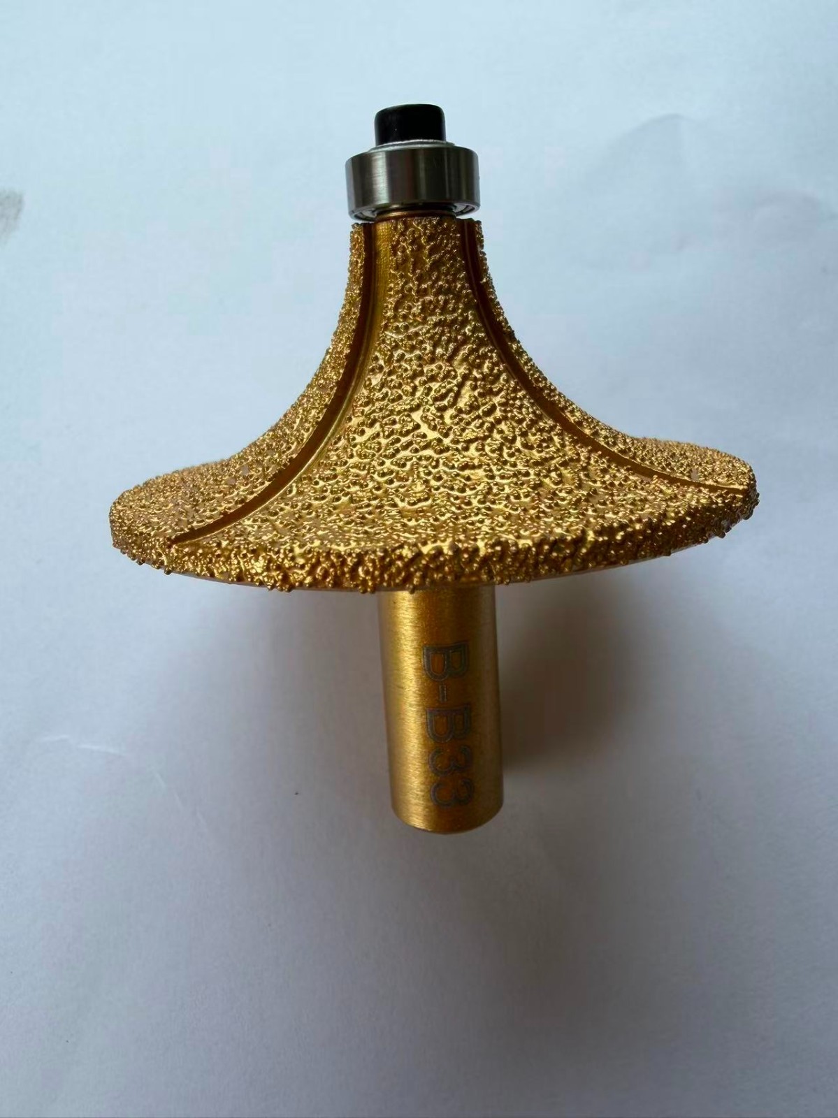 Diamond Brazed Bullnose Router Bit Radius Edge Profile Marble Granite Quartz