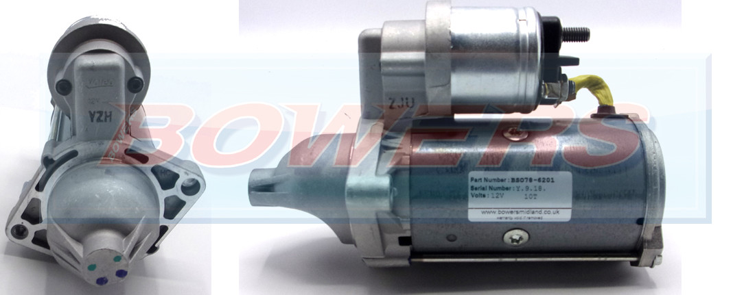 BRAND NEW STARTER MOTOR 12V 10 TOOTH DRIVE 1.8kW C/W OPEL ASTRA CORSA MERIVA ETC