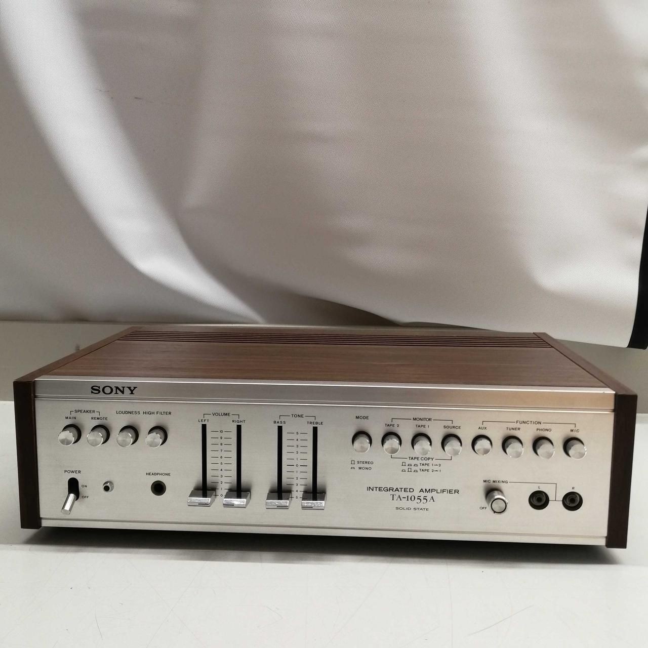 Sony Primain Amplifier Ta-1055A Junk Used