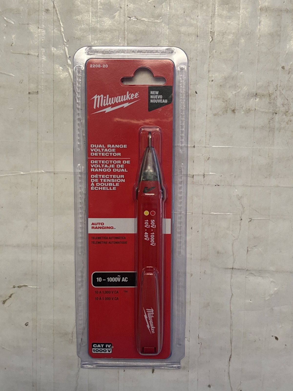 Milwaukee 2208-20 Dual Range Voltage Detector