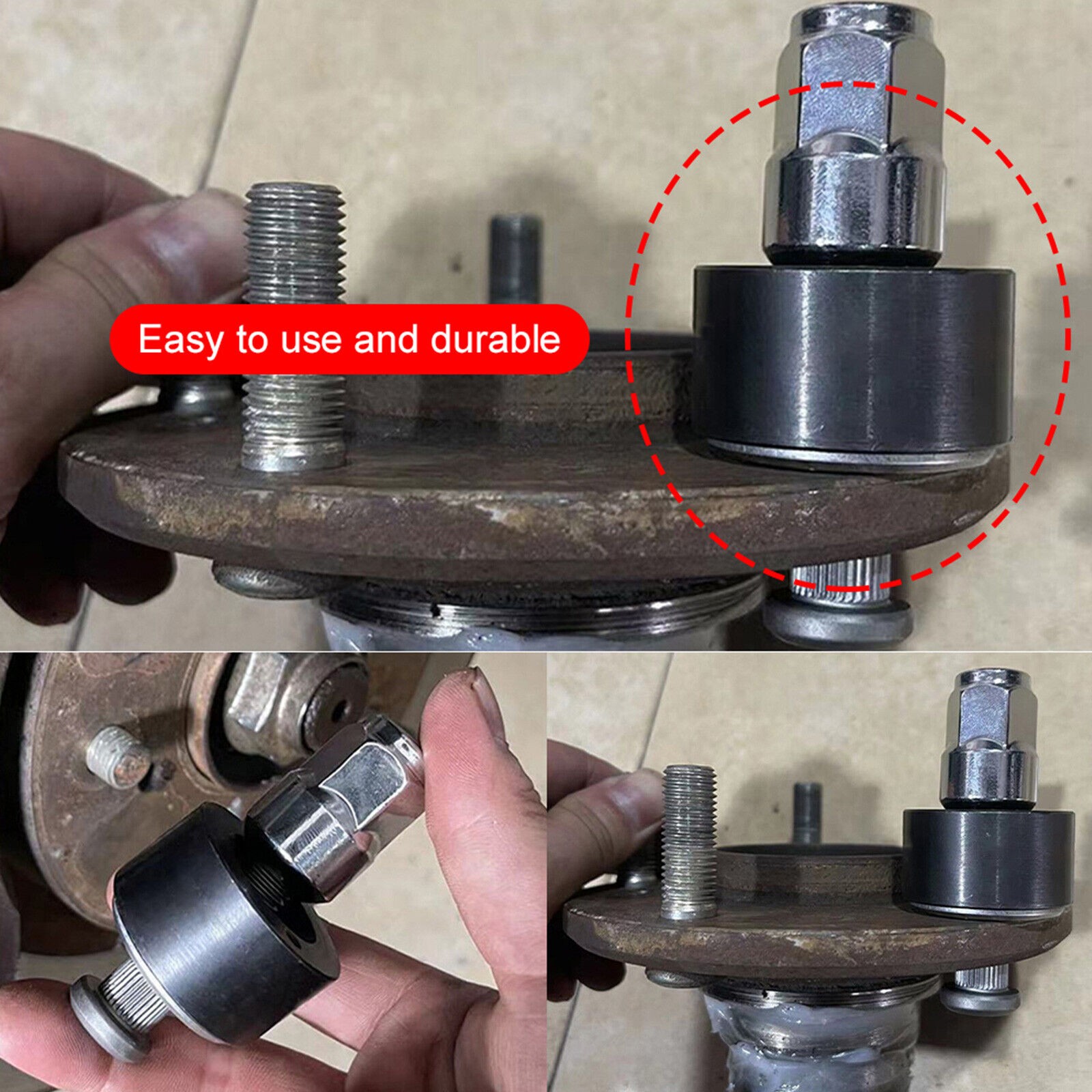2Pcs 22800 Wheel Stud Installer Tool Replacement Compatible For Most Truck za