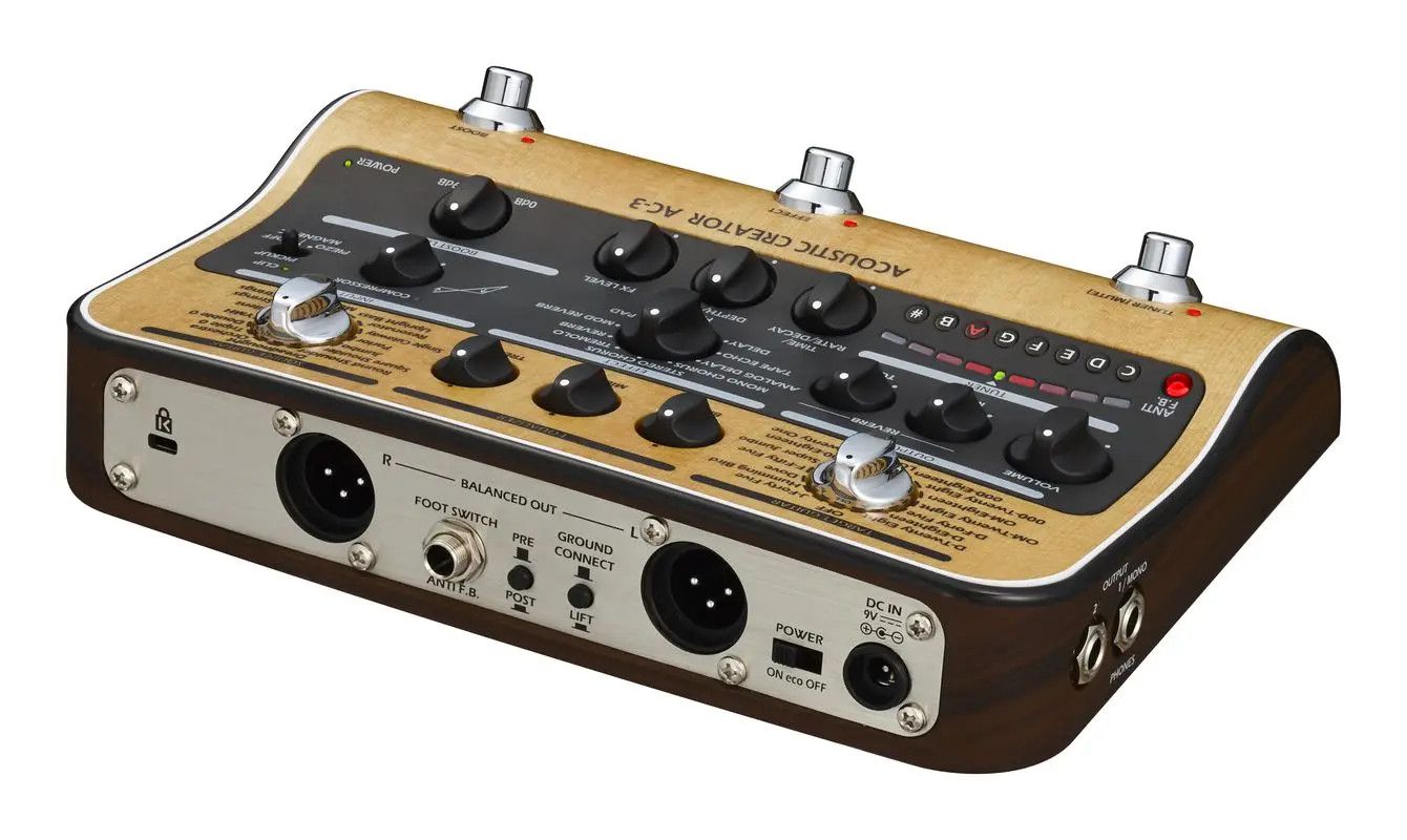 Zoom AC3 Acoustic Creator Pedal
