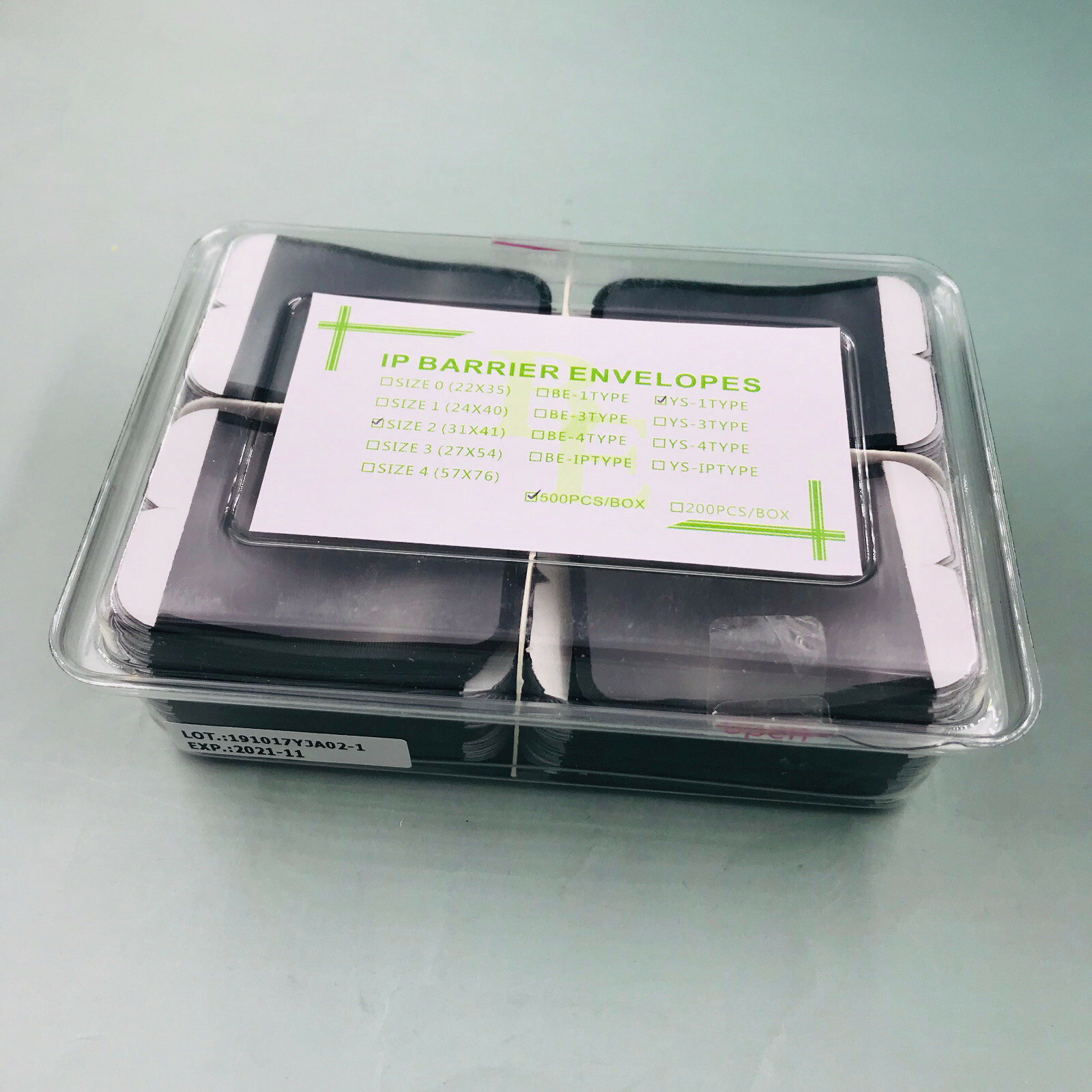 1000Pcs Size 2&0 Barrier Envelopes for Phosphor Plate Dental Digital X-Ray ScanX