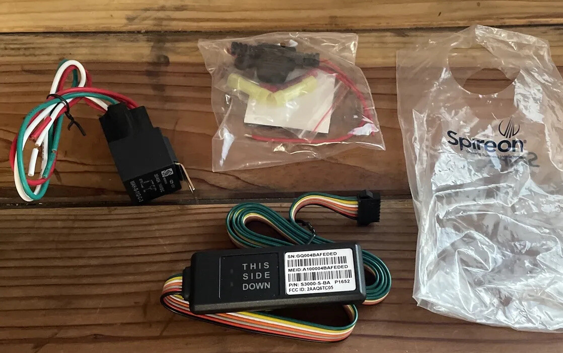 EnfoTrace Spireon Talon S1000-T GPS Vehicle Tracking Device ! New P/N s3000-s-ba