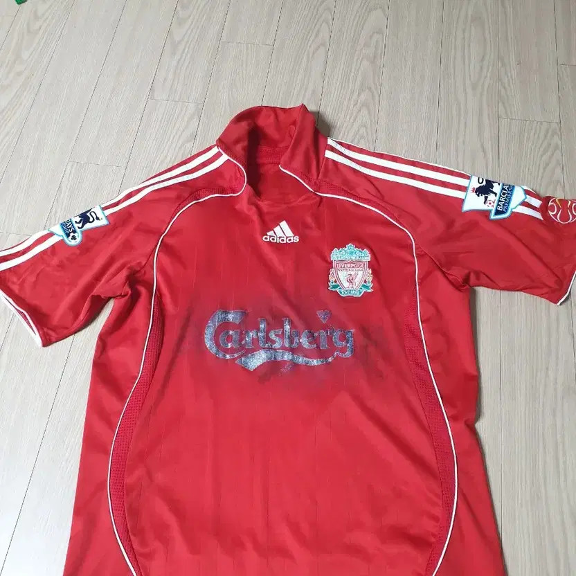 Adidas Liverpool 06/07 Savi Alonso Soccer Jersey