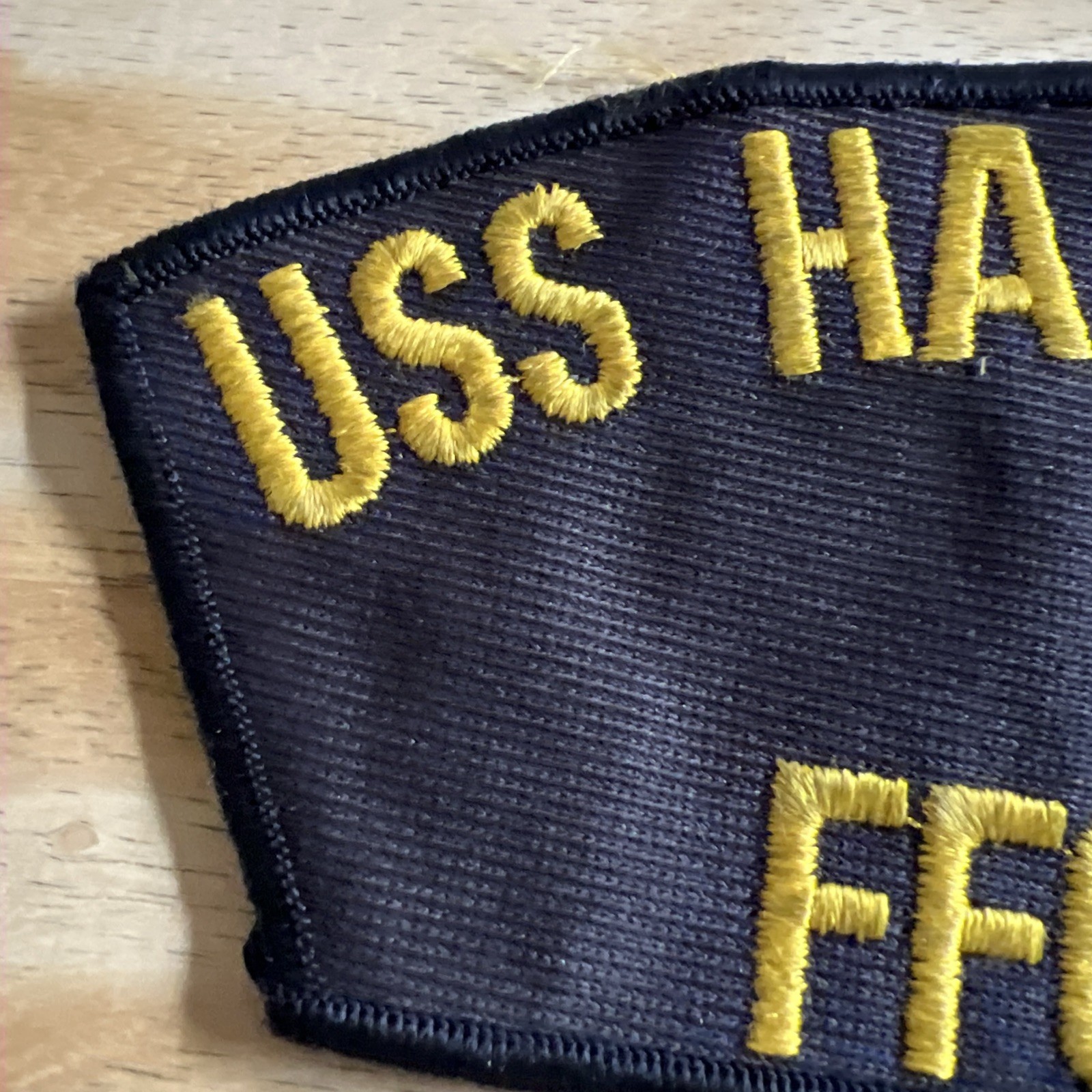 USN USS Halyburton FFG-40 Hat Patch
