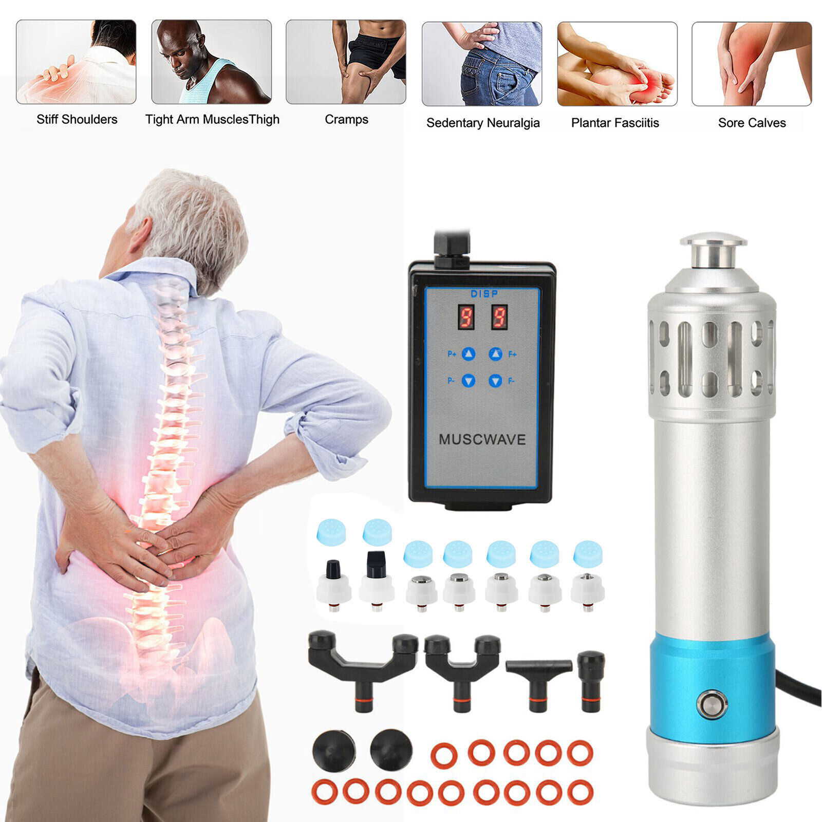For ED Erectile Dysfunction Treatment Shockwave Therapy Machine Pain Removal USA