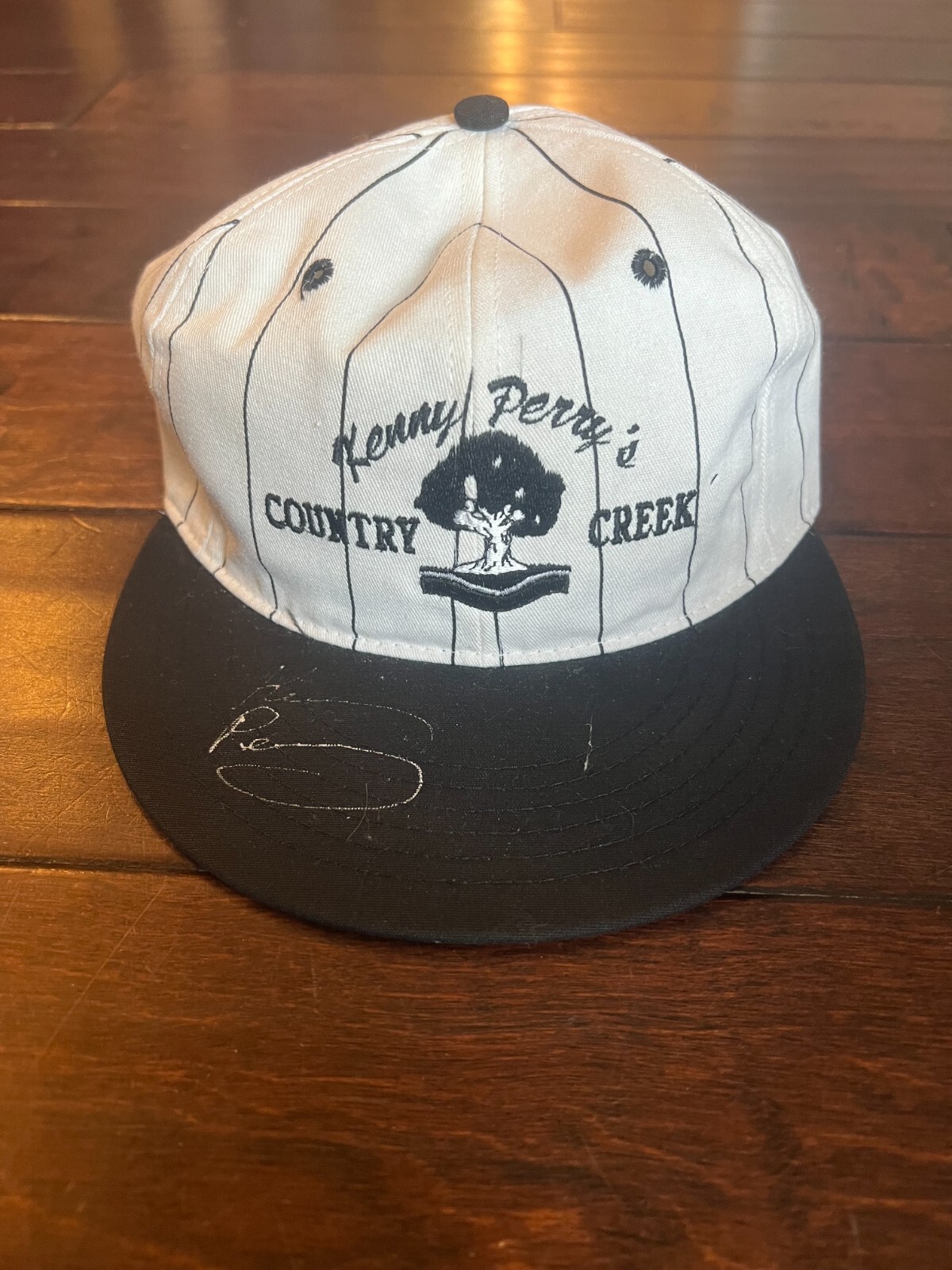 Kenny Perry Signed Auto Perry's Country Creek Hat Cap Texace