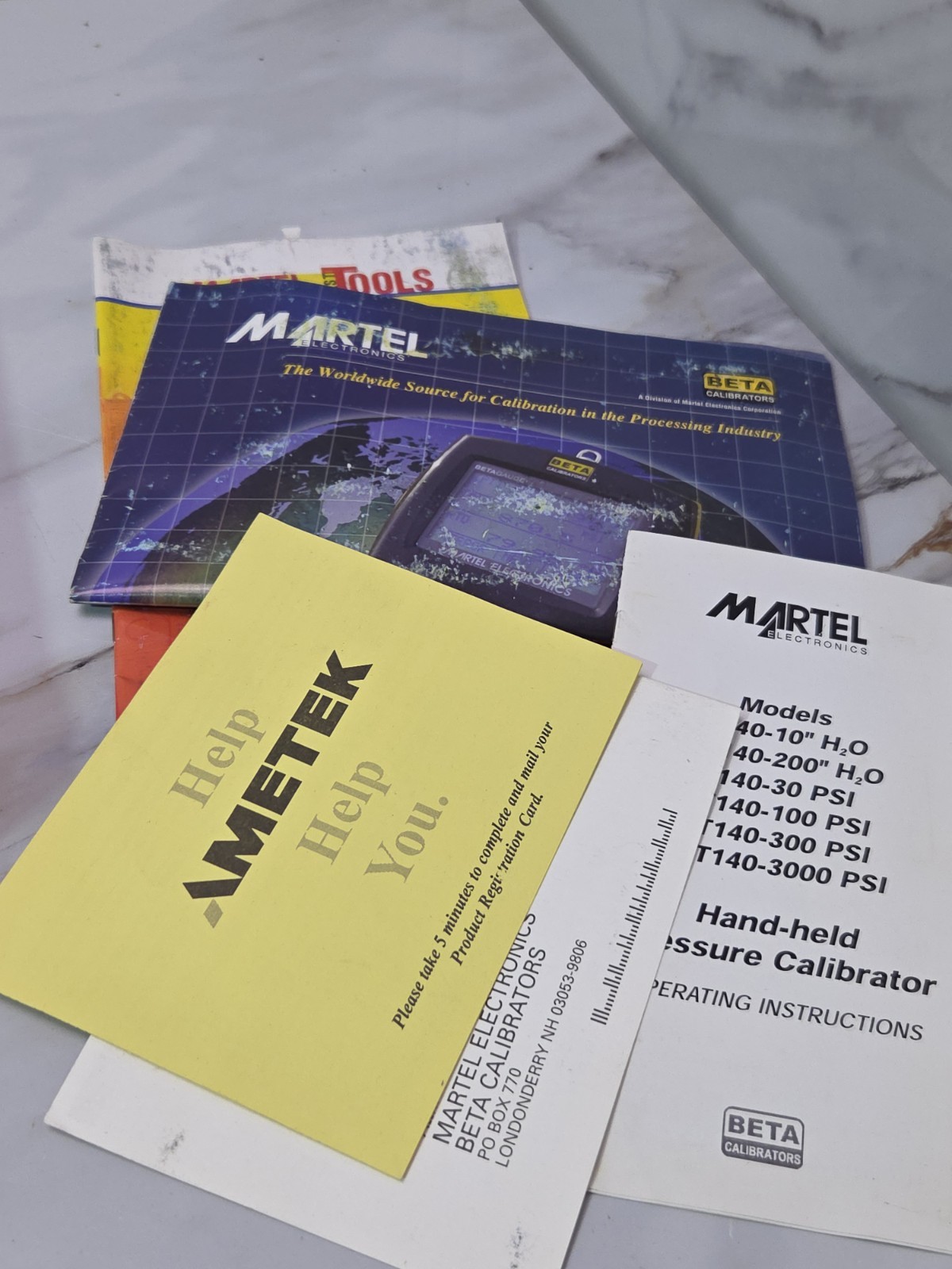 MARTEL T140-200" Precision Pressure Calibrator