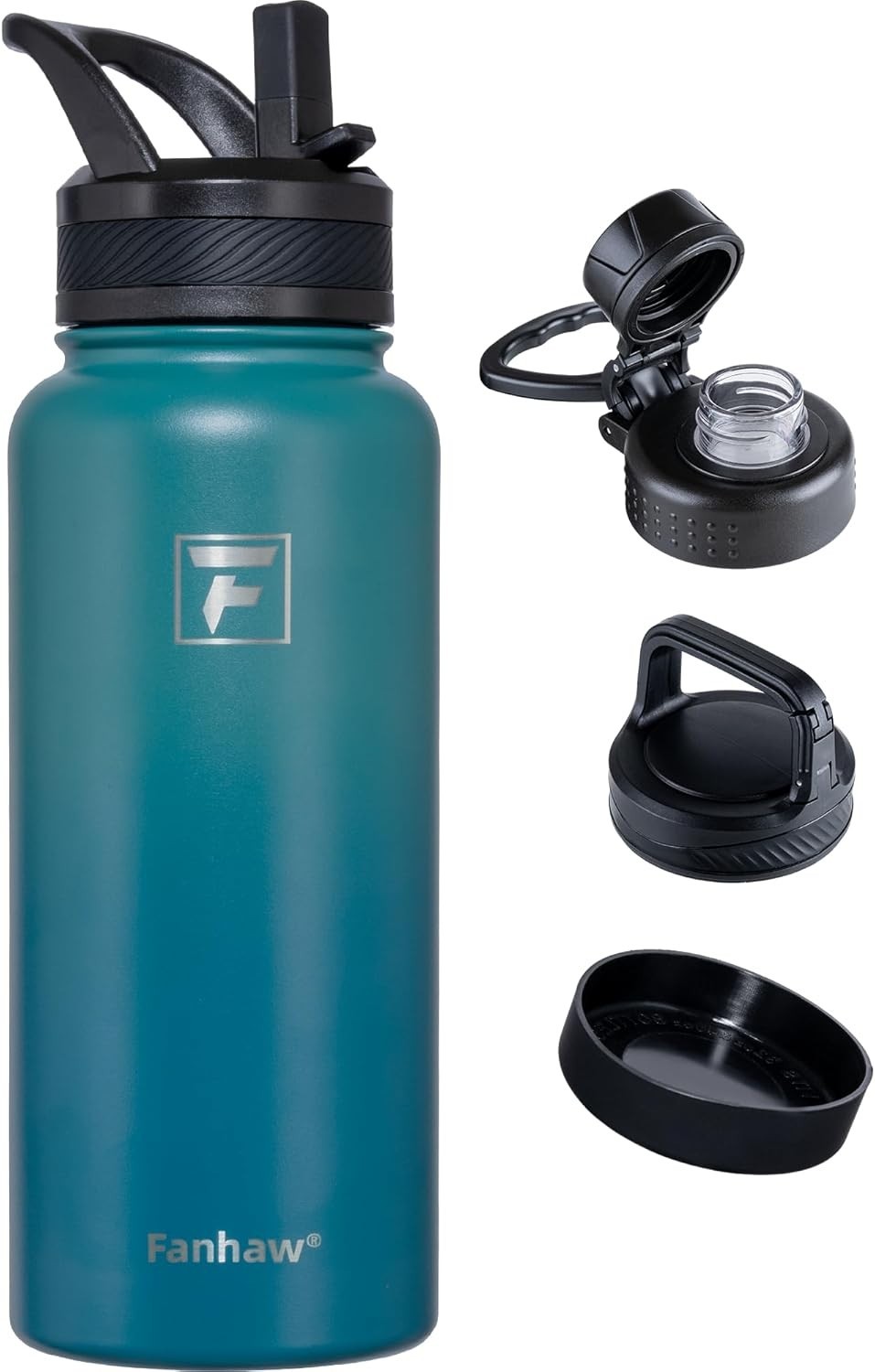 Portable 32 oz Insulated Water Bottle - Leakproof & Stylish for Every Activity