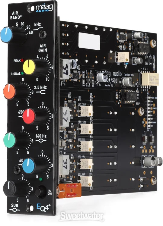 Maag Audio EQ4 500 Series 6-band Equalizer - Black