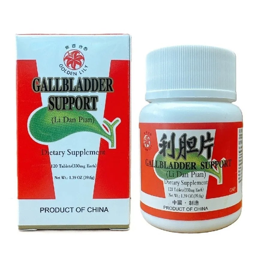 Gallbladder Support Formula, Li Dan Pian (120 Tablets)