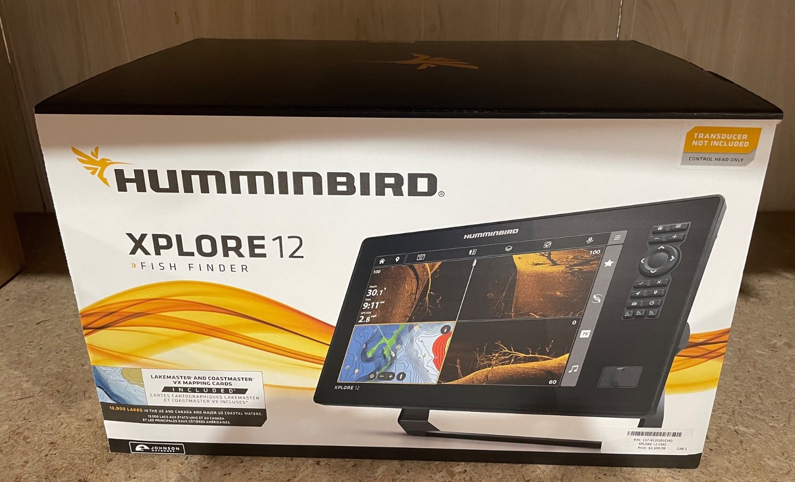 Humminbird  Xplore 12 Fish Finder 412020-1CHO